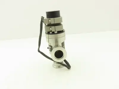 MDC KAV-100-P-02 Pneumatic Angle Solenoid Valve High Vacuum 1" Connection