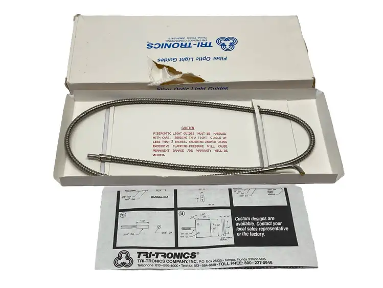 New | in-Stock Tri-Tronics F-E-36AR Fiber Optics Michigan US | Maverick Industrial Sales #1483007