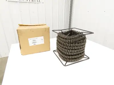 Peer 50R X100FT SP D-1 E2PIN Roller Chain #50 Riveted 100' Reel D-1 Attachment