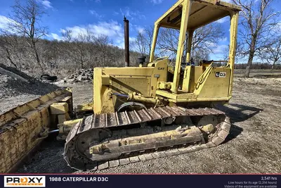 Used 1988 CATERPILLAR D3C Bulldozers Ohio US | Proxy Equipment #1382893