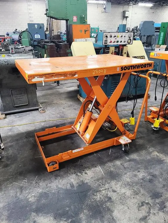 Used SOUTHWORTH CLL1.5/35 Scissor Lifters Pennsylvania US | Hildebrand Machinery Co. #1481763