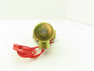 Honeywell Skinner L2LR4150 Brass Solenoid Valve 2-Way NC 120V 150 PSI 1/2" NPT