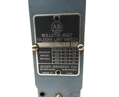 NEW ALLEN BRADLEY 802T-BT LIMIT SWITCH SER.1 802TBT