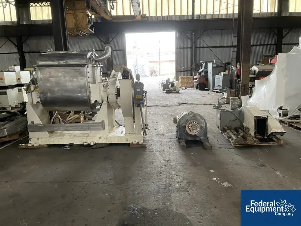 USED DAY 150 Gal Day Double Arm Mixer, S/S, 125#