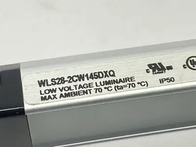 USED BANNER LED WORK LIGHT STRIP DIFFUSE WINDOW LENGTH 145MM 87810