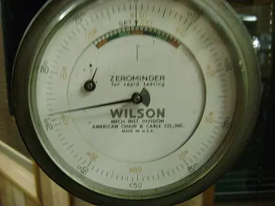 0288-385 Antique Wilson / Rockwell B:C Scale Hardness Tester