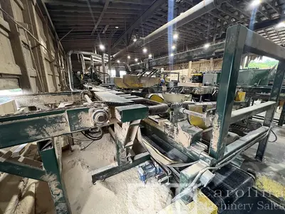 USED PENDU COMPLETE PENDU CUT STOCK OPERATION - SCRAGG, GANG RIP, STACKER