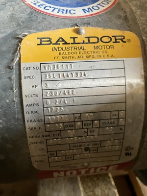 USED 2000 FALK 07UWBQ3AB100A1C