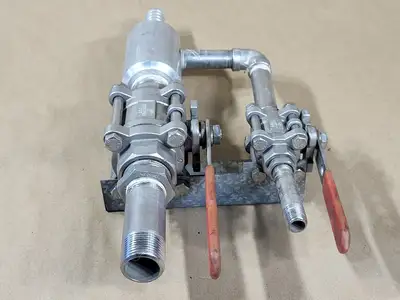 1 " & 3/8 " Carbon Steel Ball Valve 2000WOG 1100