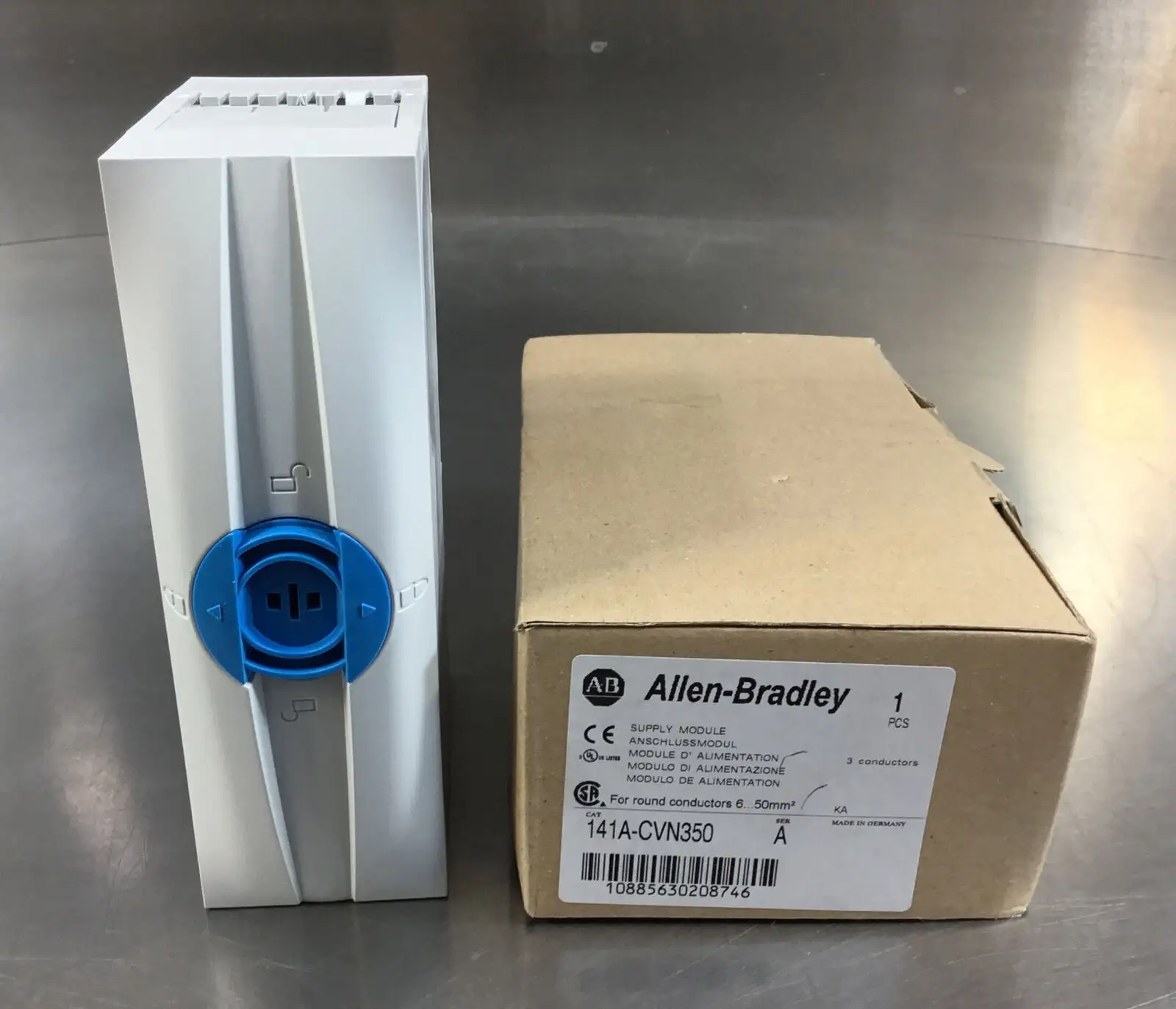 ALLEN BRADLEY 141A-CVN350 / A Supply Module 4E-13