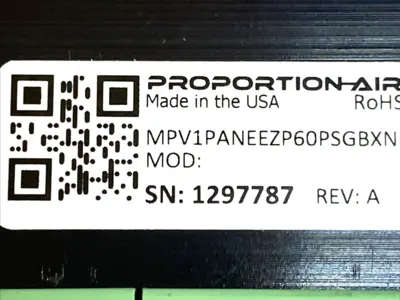 Used Proportion-Air Electronic Pressure Regulator 0-60 PSI REV.A Air Pressure Regulators Michigan US | Maverick Industrial Sales #1394207