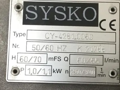 USED SYSKO CORPORATION CY-4281.0069