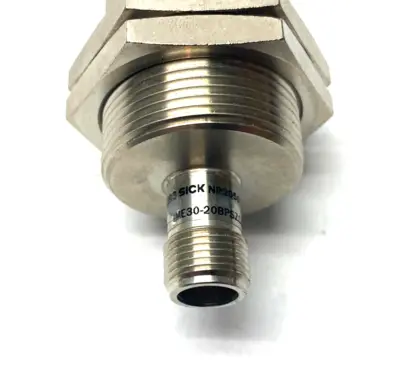 USED SICK INDUCTIVE PROXIMITY SENSOR, M30 HOUSING, 20MM SN 1071293