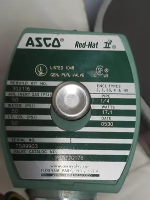 New | in-Stock ASCO 8320G176 Solenoid Valves Ohio US | Surplus Asset Holdings #1403169