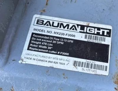 Used BAUMA LIGHT MX230 FLAIL MOWER Flail Mowers Michigan US | Miedema Asset Management Group #1424690