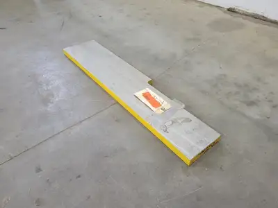 Steel Shear Wear Plate, 28-1/2" x 6" x 1"