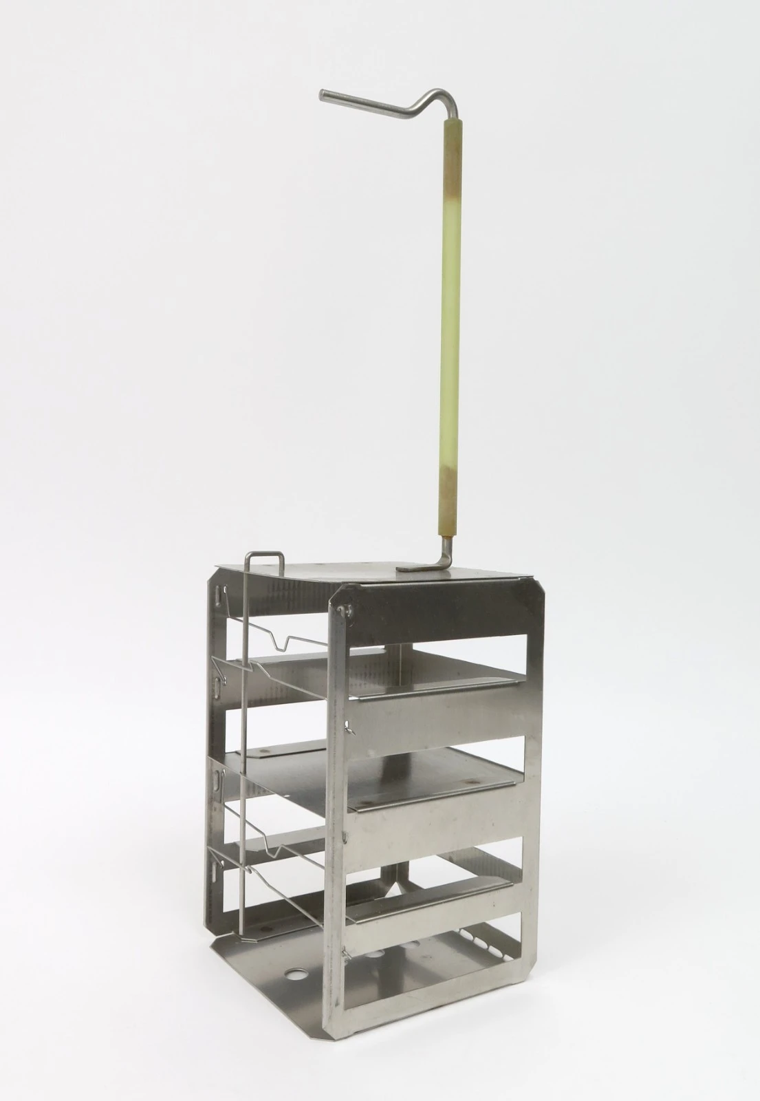 USED Stainless Cryogenic Freezer Inventory Rack