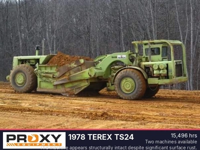 Used 1978 TEREX TS24 Scrapers Tennessee US | Proxy Equipment #1377819