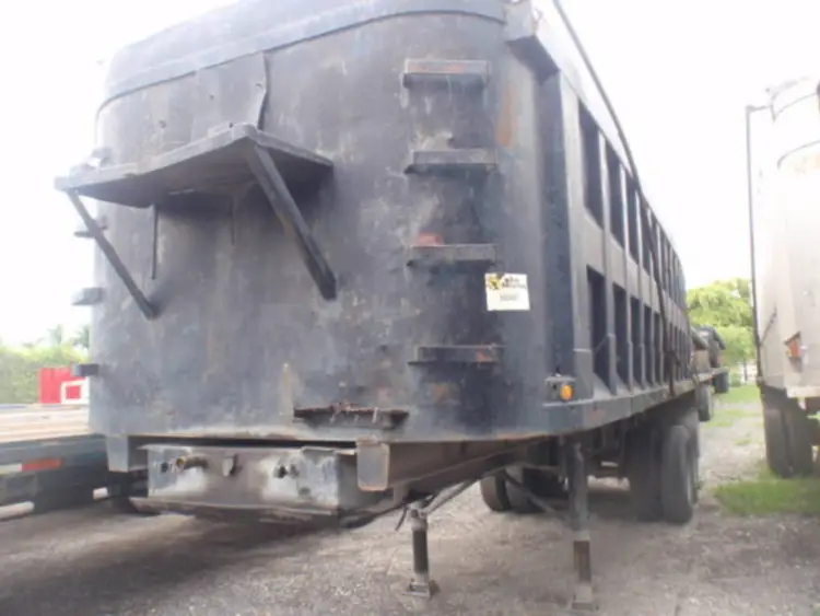 Used HERCULES 28′ DEMOLITION DUMP TRAILER Dump Trailers Florida US | USA Transequipment #1542476