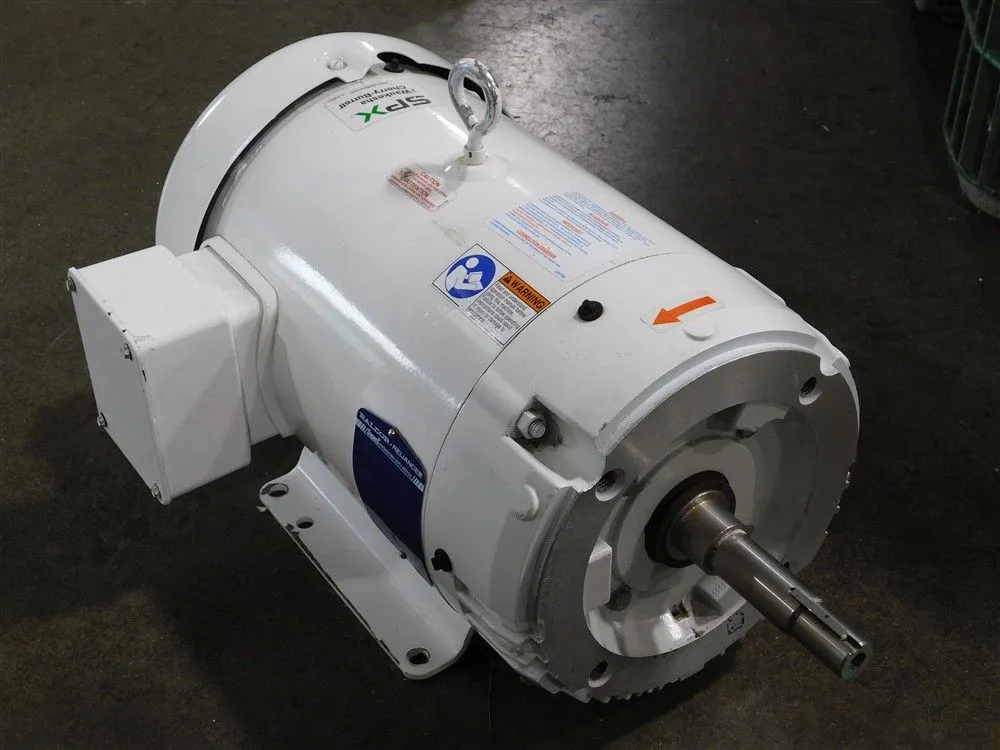 Baldor Reliance JMEWDM3711T Super E Washdown Duty Motor 10HP 208-230/460V Used