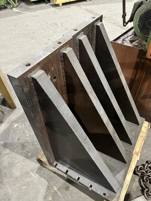 13 3/4" X 31 1/2"T ANGLE PLATES - SET