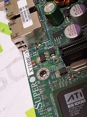 SUPER X7DBE-X MOTHERBOARD - IN GOOD WORKING CONDITION