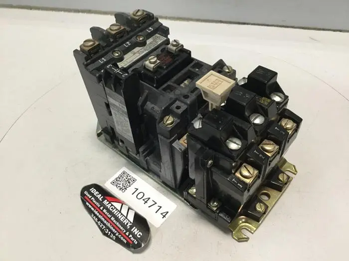 Used ALLEN BRADLEY 509-A0A SER B Starters Michigan US | Ideal Machinery #593144
