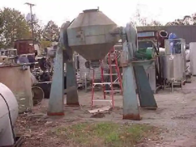 Used PAUL O. ABBE NOT APPLICABLE Double Cone - V Rotary Vacuum Dryers New Jersey US | Phoenix Equipment Corp #174697