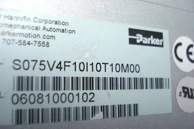 USED PARKER S075V4F10I10T10M00 SERVO DRIVE