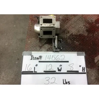 Used 2x4 Stainless Steel Diverter Valve