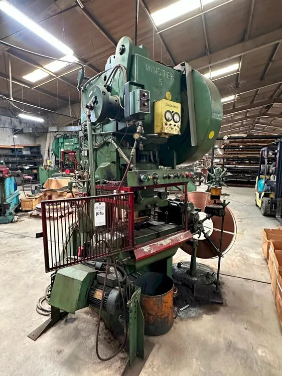 Used MINSTER #5 FW: O.B.I. Presses Ohio US | Yoder Brothers machinery #1389536