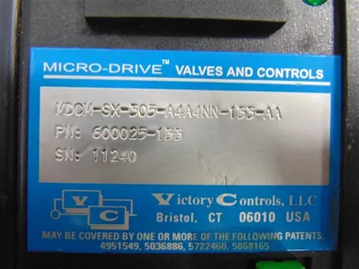 Victory Controls MDCM-SX-305-A4A4NN-133-AA Micro-Drive 600025-133 Used
