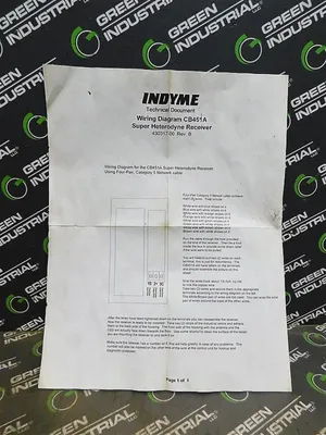 Indyme CB451A Super Heterodyne Reciever New