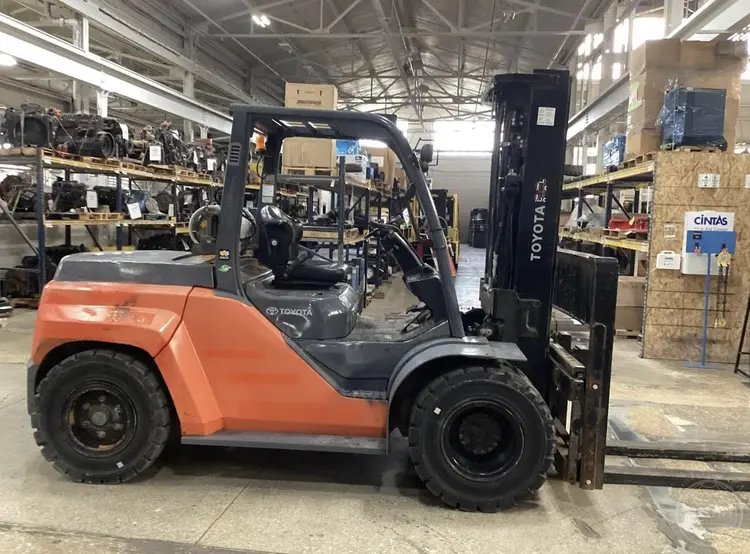 Used 2018 TOYOTA 8FG70U Liquid Propane Forklifts Illinois US | Forklift Exchange #1320755