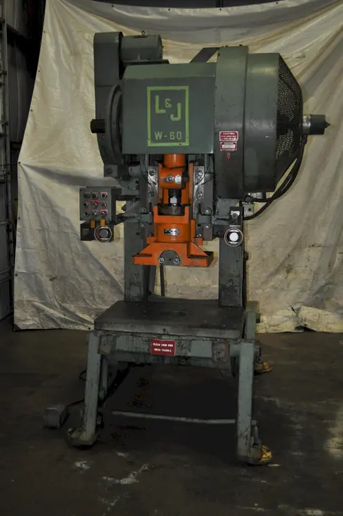 Used L & J W60 O.B.I. Presses Ohio US | D & D Industries #437783