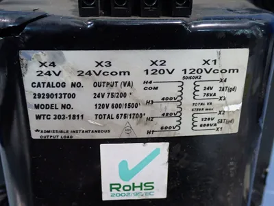 USED SOLA HEVIDUTY WTC 3031811