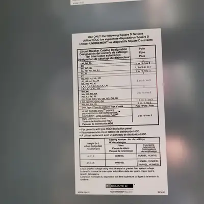 USED 2019 SQUARE D QED