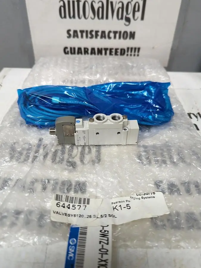 New | in-Stock SMC SY5120-SW7Z-01-X10 Solenoid Valves Ohio US | Surplus Asset Holdings #1235321