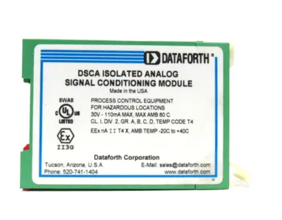 USED DATAFORTH DSCA41-03 INPUT MODULE DSCA4103