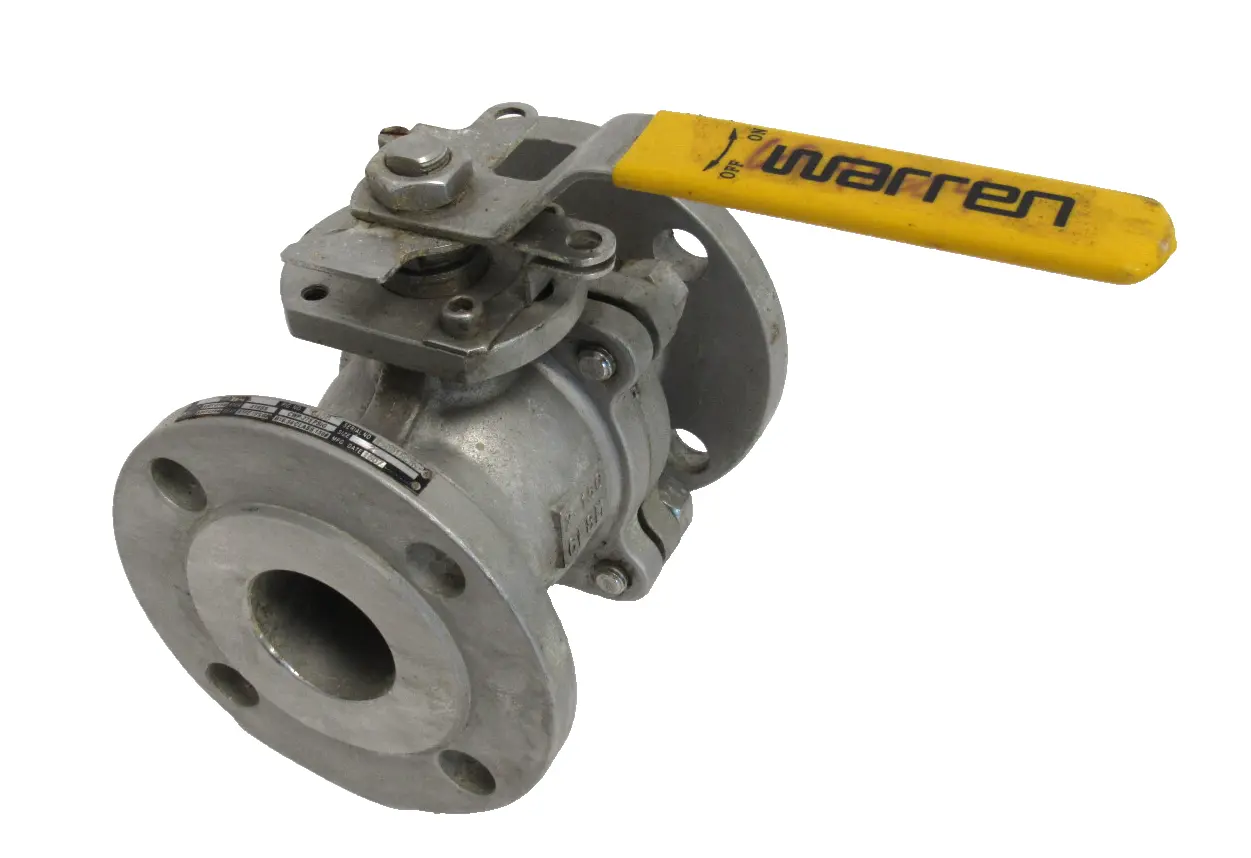 USED WARREN 6156 BALL VALVE 2"