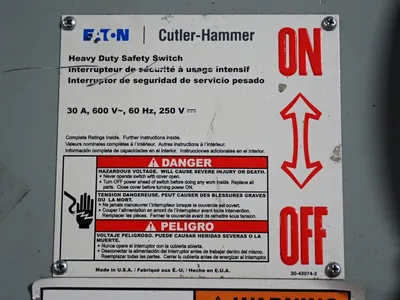 Eaton 30 A Heavy Duty Switch