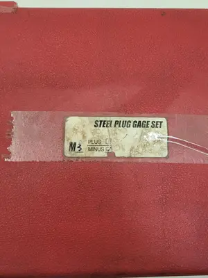 Used MHC M3 MINUS PLUG GAGE SET Misc Industrial Equipment Kentucky US | Aucto #686865