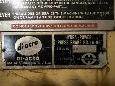USED DIACRO 16-96