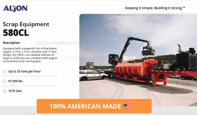 Used 2012 ALJON 580XL Misc Recycling Florida US | ESCOBAR TRADING, INC. #1328197