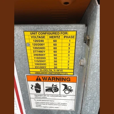 USED 2006 GENERAC QT13068GNSN