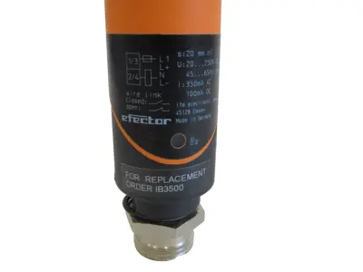 NEW IFM EFECTOR IBE2020-FBOA/LS300L INDUCTIVE SENSOR IB3500