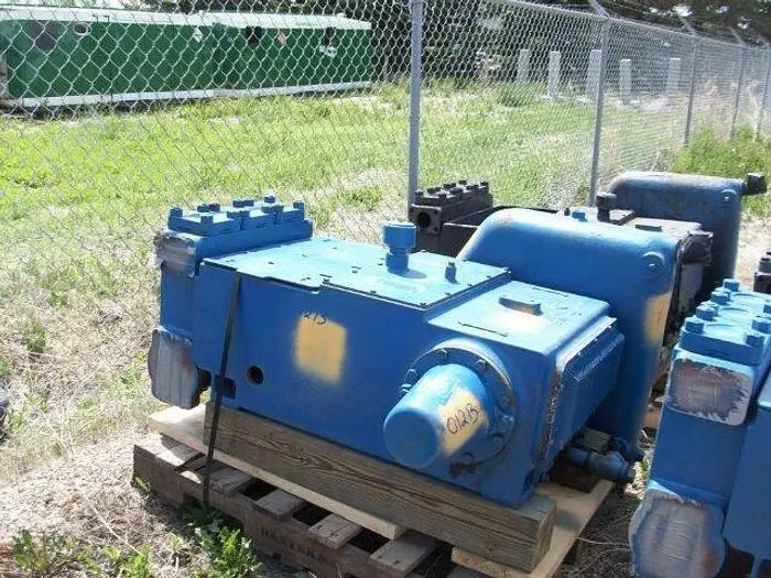 Used NATIONAL 125T-4L TRIPLEX INJECTION PUMP (OILWELL A-344H) Pumps Saskatchewan CA | Chad Equipment #466877