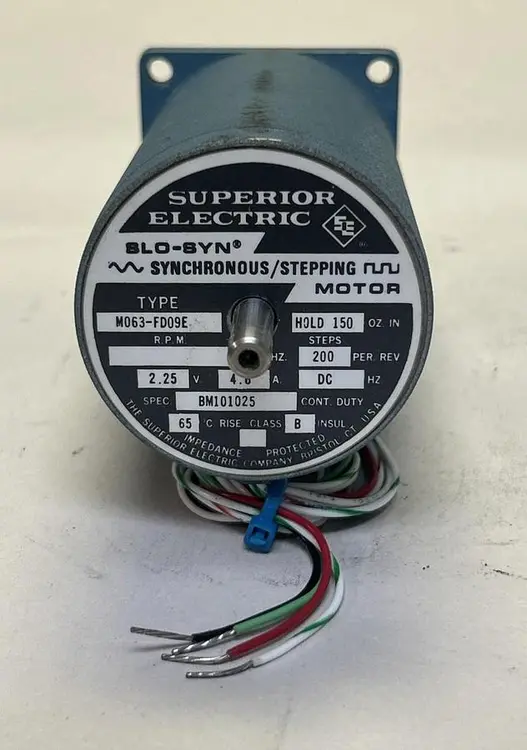 Used SUPERIOR ELECTRIC M063-FD09E Motors (misc) | Surplus Asset Holdings #1204779