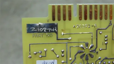 Schenck A20592-B Signal Converter Board Z108741 Used