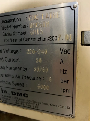 2007 DMC DMC6TM CNC Lathes | PM Machines (17)